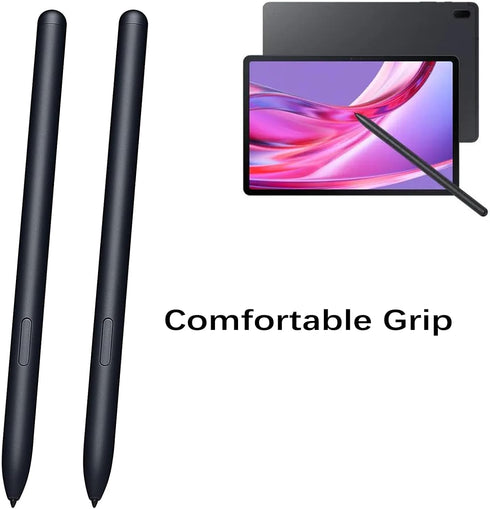 2 Pack Mystic Black Galaxy Tab S7 S Pen Replacement for Samsung Galaxy Tab S7/S7+, Without Bluetooth