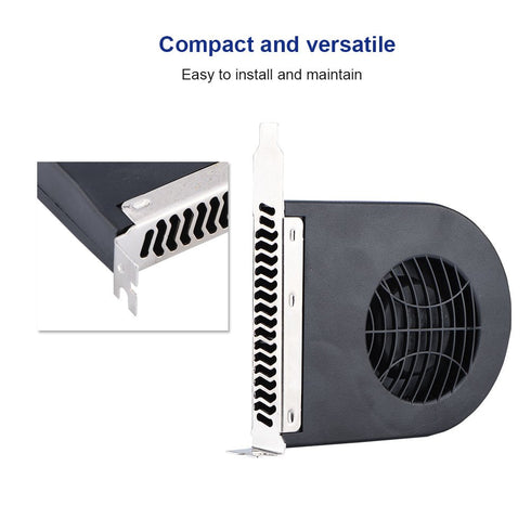 Cooling Fan for Video Cards - Mini System PCI Slot Blower CPU Case DC Cooling Fan