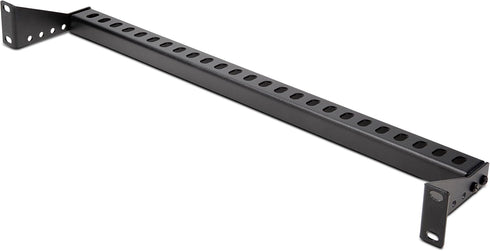 StarTech.com 1U 19" (12S-Cable-Lacing-BAR) Rack Mountable Cable Lacing Bar w/Adjustable Depth, Cable Support Guide