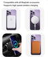 iPhone 14 Pro Clear Case - Slim Shockproof MagSafe Compatible with Built-in Camera Lens Protector - Blue 6.1"