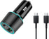 UrbanX USB C Car Charger, 21W Car and Truck Charger with Power Delivery 3.0, Black, Includes USB C to USB C PD Cable