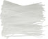 URBEST 100 Pcs 4 Inch Self Locking Nylon Zip Ties, Cable Fasten Wrap (White)