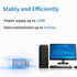 Duttek USB 3.1 Motherboard Adapter Converter 1 Pack, 10Gbps High Speed USB Type-E Male to USB3.0 Female Adapter