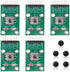 KOOBOOK 5Pcs 5-Channel Five Direction Navigation Button Module 5D Rocker Joystick Independent Keyboard