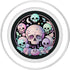 Moon Phases Crystal Witchy Cute Skull Kawaii PopSockets MagSafe PopGrip for iPhone