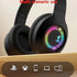 MGHOAQFRS Headset Bluetooth Headphones Over Ear,Wireless Headphones Low Latency, Hands-Free Calls, Noise Reduction