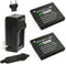 Wasabi Power Battery and Charger (2-Pack) for Canon NB-11L, NB-11LH, PowerShot A2300 IS