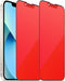 2 Pack Anti-Spy Matte Tempered Glass Screen Protector for iPhone 13 Pro/13/14 - 6.1" Anti-Glare Privacy Film