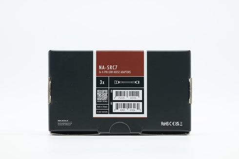 Noctua NA-SRC7, 4 Pin Low-Noise Adaptor Cables for PC Fans, Black