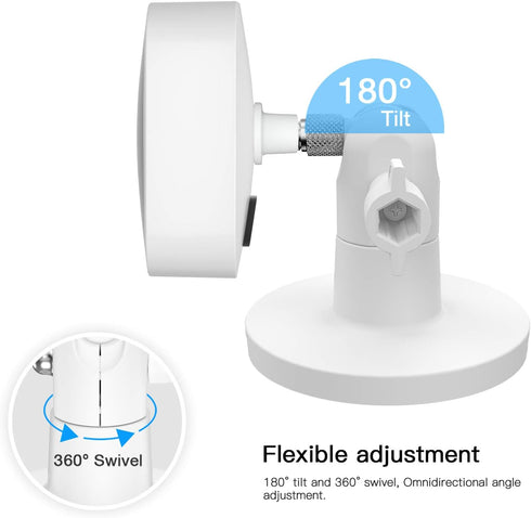 Magnetic Camera Wall Mount Stand for Blink Mini, Blink Outdoor Camera, No Tools Required, White