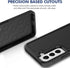 Samsung Galaxy S22 Plus Case, Dual Layer Protective Heavy Duty Cell Phone Cover with Screen Protector, Black