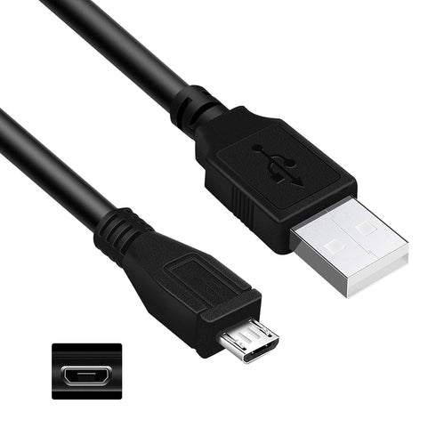 Replacement Micro USB 2.0 PC Computer Sync Data Power Charger Cable Cord
