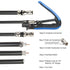 RG11 Connectors 10 Pack, F Type Connectors, RG11 Coax Cable Compression Fitting with Weather Seal O Ring