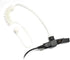 1-Wire FBI Security Acoustic Clear Tube Earpiece Headset with PTT Mic for Motorola Two-Way Radios PMLN7157A, SL300,