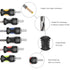 RCI66 99.99% 6ft 6-Channel RECOIL Oxygen Free Copper RCA Audio Cable, Twisted Pair with Noise Reduction