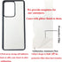 5PCS Sublimation Blanks Phone Case for Samsung Galaxy S21 Ultra 5G (2021), 2 in 1 Soft Rubber TPU DIY Cover