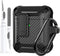 Olytop Rugged Case for AirPods 2nd 1st Generation with Cleaner Kit, Shockproof Hard Cover Skin with Keychain for Apple