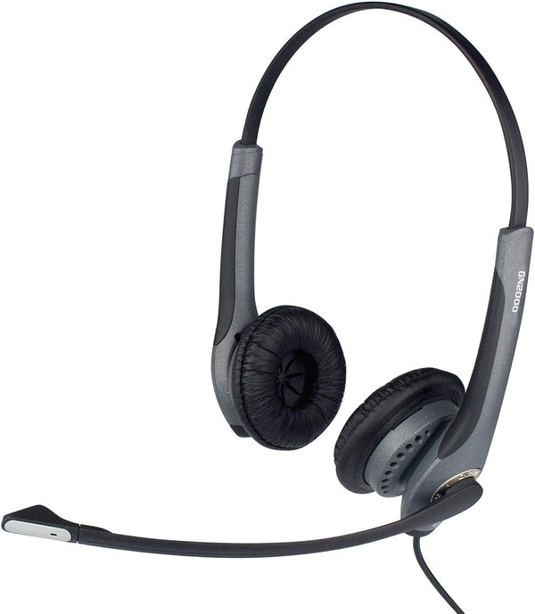 Jabra GN2025 Duo Noise Cancelling Corded Headset for Deskphone