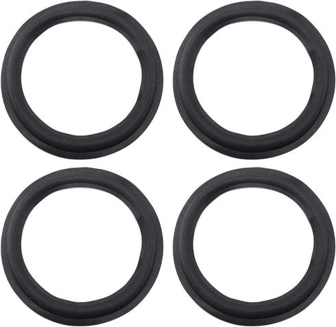 Fielect 12 Inch Speaker Foam Edge Surround Rings Replacement Parts 4pcs for DIY or Speaker Repair