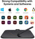 XPPen Deco 640 Drawing Tablet with 16384 Pressure Levels, Battery-Free Stylus, 6*4 Inch OSU Graphic Tablet for Digital