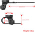 towild Bike Computer Edge Mount, Compatible with Garmin/Meilan/XOSS/iGPSPORT, Bike Light Mount