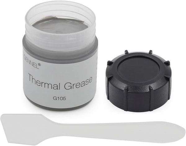 G105 20g Grey Thermal Paste, Heatsink Compound Grease for CPU, GPU, PS4, PS5, Xbox, and Ovens