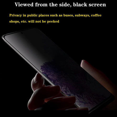 2 Pack Privacy Screen Protector for Galaxy Z Fold 3 - Anti-peep Outside + Inside Soft Film, Scratch Resistant
