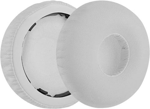 Geekria QuickFit Replacement Ear Pads for Beats Solo Wireless Headphones (White)