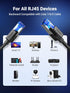 8 25FT, 40Gbps 2000Mhz Cat8 RJ45 PS5 PS4 PS3 25FT UGREEN Cat Ethernet Cable High Speed Braided Network Cord Shielded