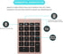Gugxiom Bluetooth Number Pad, Bluetooth 5.0 Number Pad with Shortcut Keys, 22 Keys for Laptop Desktop, PC, Notebook