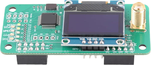 Fesjoy 10mW 1 LED Display Hotspot Module Upgradeable Firmware for UHF VHF Frequency Bands Up to RF Power for Hams X