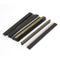 uxcell 10pcs Single Row Right Angle Female PCB Header, 40 Way 2.54mm Pitch Connector, Black