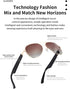 Smart Bluetooth Audio Sunglasses with Fast Charging