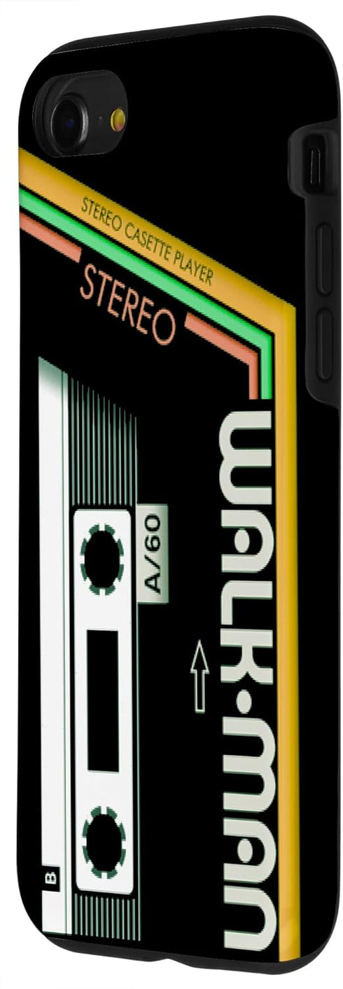 iPhone SE (2020) / 7 / 8 Vintage Walkman Retro Music Cassette Case