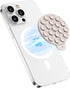 HSAOHD Magnetic Suction Cup Phone Mount with MagSafe, Silicone Hands-Free Grip Holder for