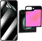 Samsung Galaxy Z Flip 5 2023: Inner Privacy Soft Film + Outer Anti-Blue Tempered Glass Mirror, Anti-Peeping Gradient.