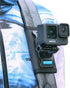 SUREWO Backpack Shoulder Strap Mount with Adjustable Shoulder Pad for GoPro Hero 12/11/10/9/8/7/6/5/4, DJI Osmo Action