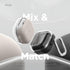 elago 4 4 Compatible with Samsung Galaxy Buds Pro Case & Galaxy Buds Case, Duo with Carabiner, Premium Silicone + TPU