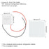 MECCANIXITY TEC1-12712 Semiconductor Refrigeration Tablets 15.8V 12A 103W Heatsink Thermoelectric Cooler Cooling Plate Module 40x40mm