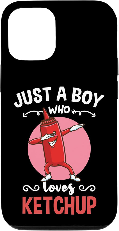 Hiking Lover Design Just A Boy Who Loves Ketchup Case for iPhone 12/12 Pro