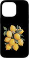 Citrus Botanical Fruit Nature Lovers Vibrant Lemons Fresh Organic Citrus Art Case for iPhone 14 Pro Max