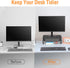 ELIVED 2 Pack Monitor Stand Riser with Drawer, 3 Height Adjustable with Larger Storage Space for Home and Office