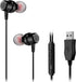 USB Earbuds with 8.2FT Extra Long Cord, in-Ear USB Headphone with Mic for Laptop, Desktop PC, Chromebook,