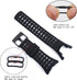 Picowe Watch Band Strap - Soft Rubber Replacement Kits, Adjustable Size, Compatible with Suunto Ambit