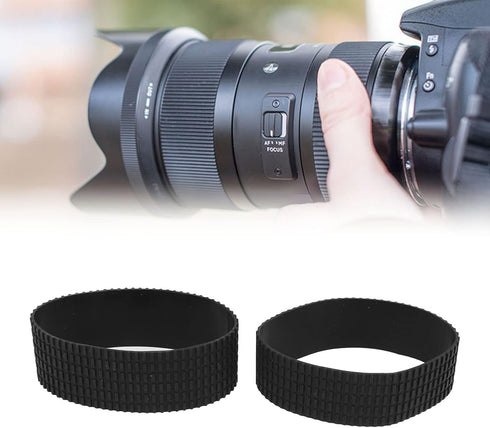 Camera Lens Rubber for Nikon AF S 70-200mm f 2.8G ED VR II, Rubber Lens Repair Kit, Precise Zoom and Focus Grip Rubber Replacement.