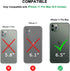 TENDLIN iPhone 11 Pro Max Case - Translucent Matte Hard Back, Soft Silicone Bumper, MagSafe Compatible (Blue)