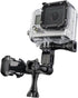 3-Way Adjustable Extension Pivot Arm Adapter Mount Kit for Action Cameras, Long and Short, Straight Joints