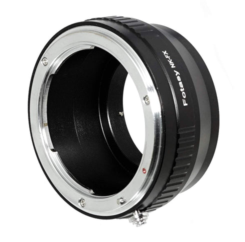 Fotasy Copper Nikkor Lens to Fuji X Adapter - NK F Mount to X Adapter, Compatible with Fujifilm X-Pro1 to X-T4