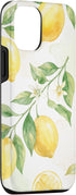 Sunny Citrus Garden Studio 12/12 Lemon Citrus Floral Watercolor Botanical Fresh Garden Case for iPhone Pro