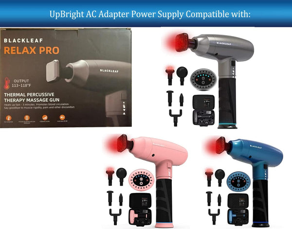 UpBright 16.8V AC/DC Adapter for Blackleaf Relax S Pro Massage Gun, Li-ion Battery Charger